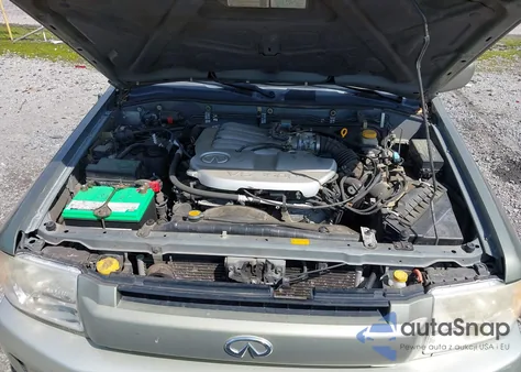 2002 Infiniti Qx4 Luxury из США, поврежденный, VIN JNRDR09X72W211283